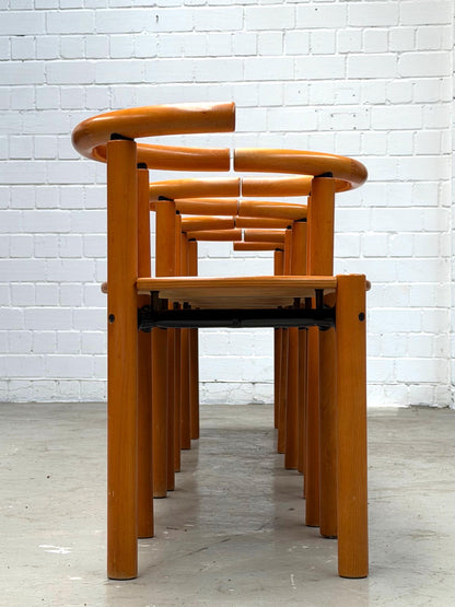 Vintage Stuhl von Lübke aus Holz