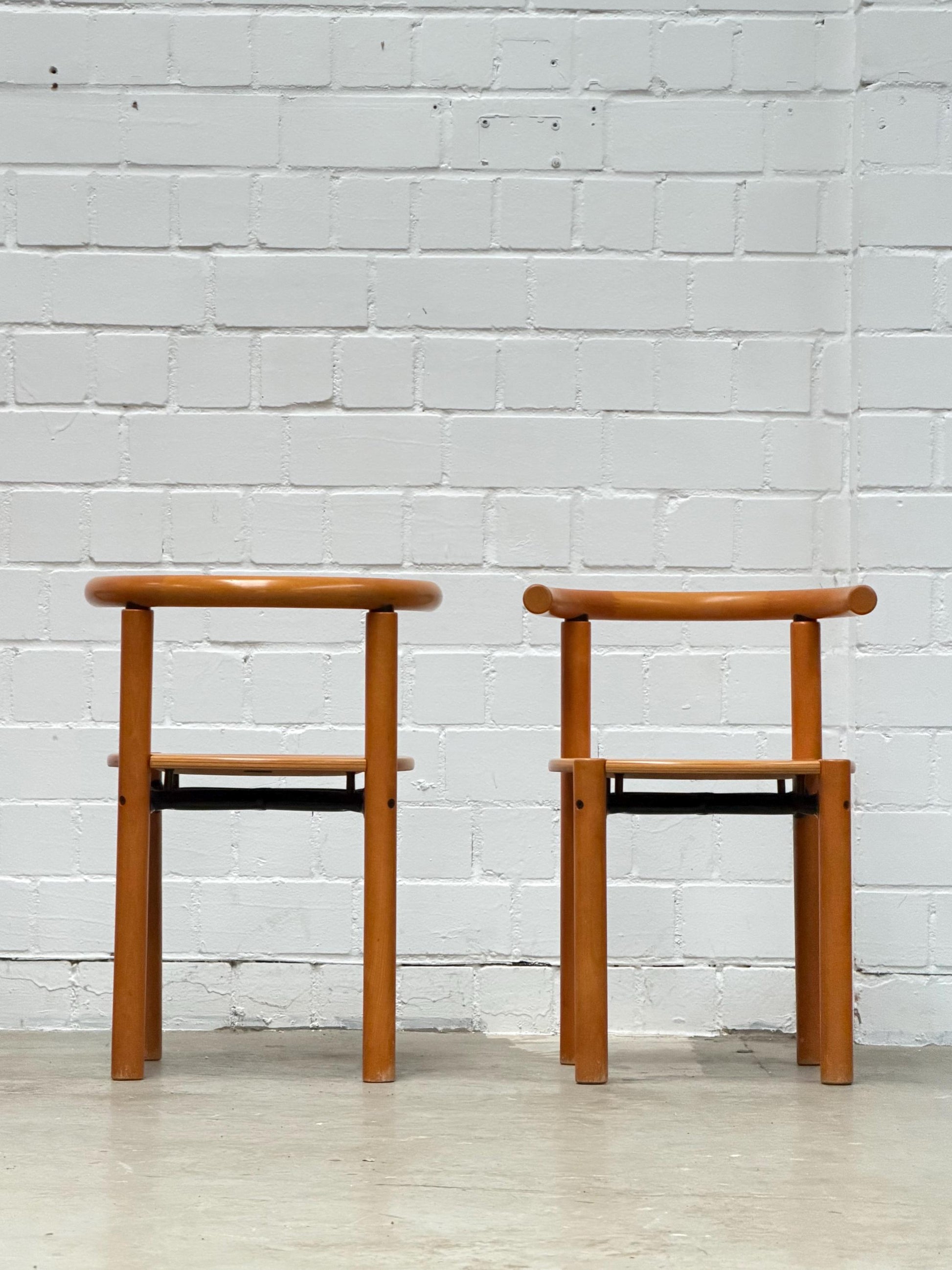 Vintage Stuhl von Lübke aus Holz