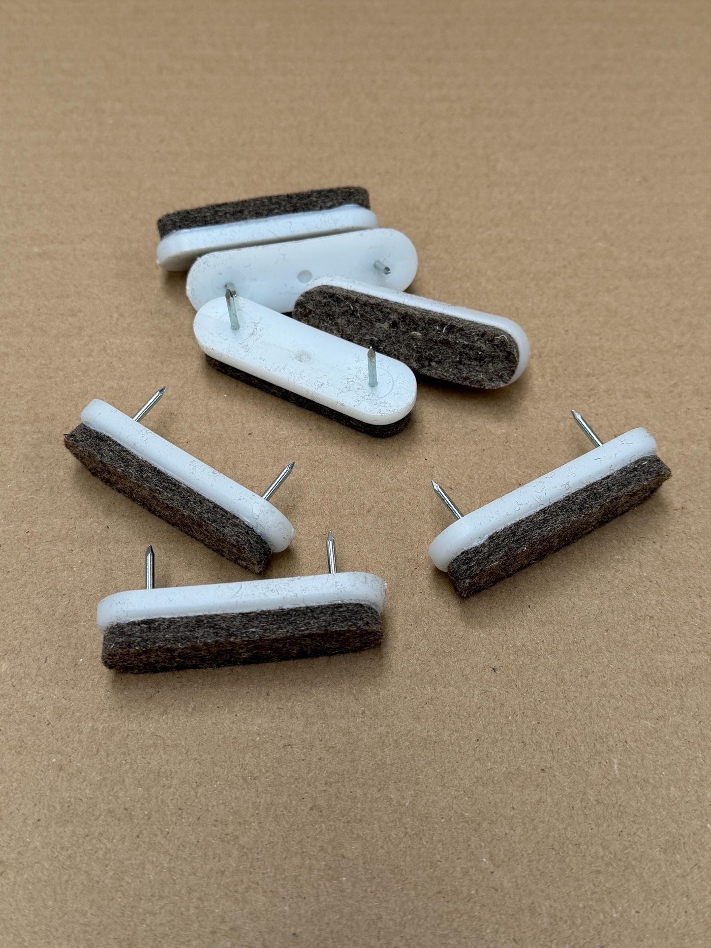 Vintage Stuhl Filz-Bodengleiter Set von 4 für Bruno Rey Stuhl