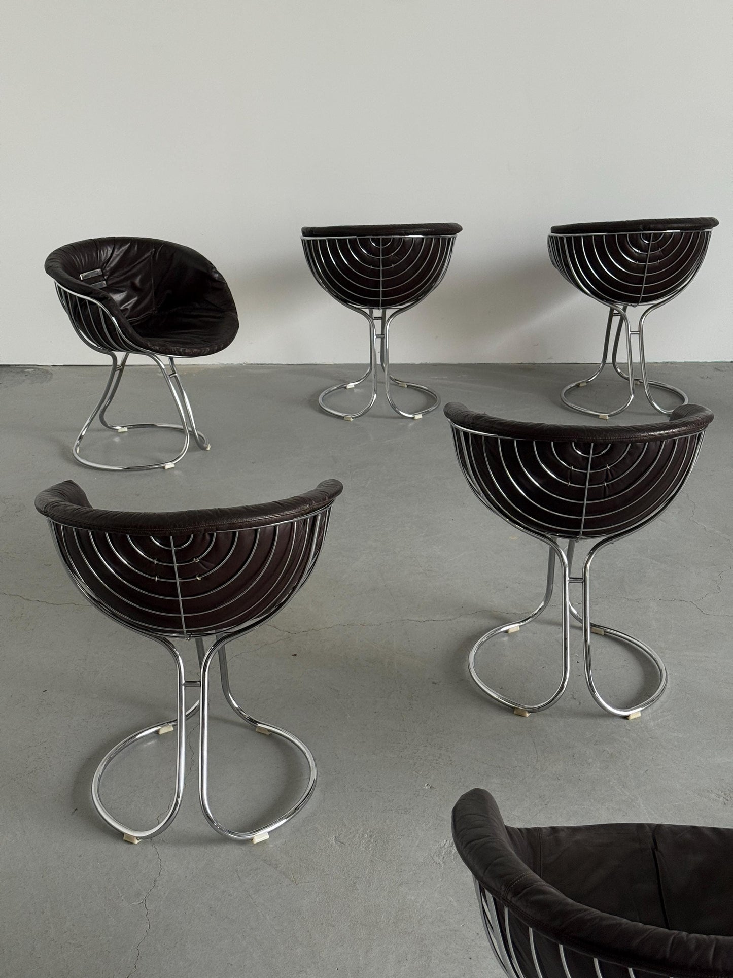 Vintage Armlehnstuhl Pan Am von Gastone Rinaldi für Rima Padova