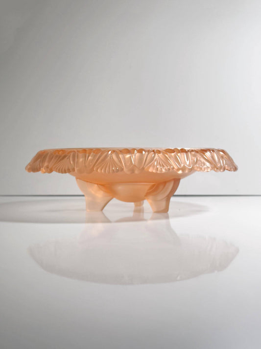 Vintage Schale Pelikan von Walther Glas