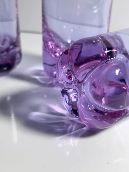 Vintage Trinkglas Alexandrit von Italien Set von 4