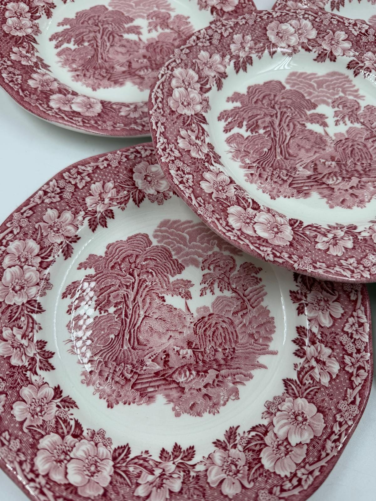 Vintage Kaffeeservice Wedgewood von Wedgwood Set für 6 Tee Englisch Mehrfarbig