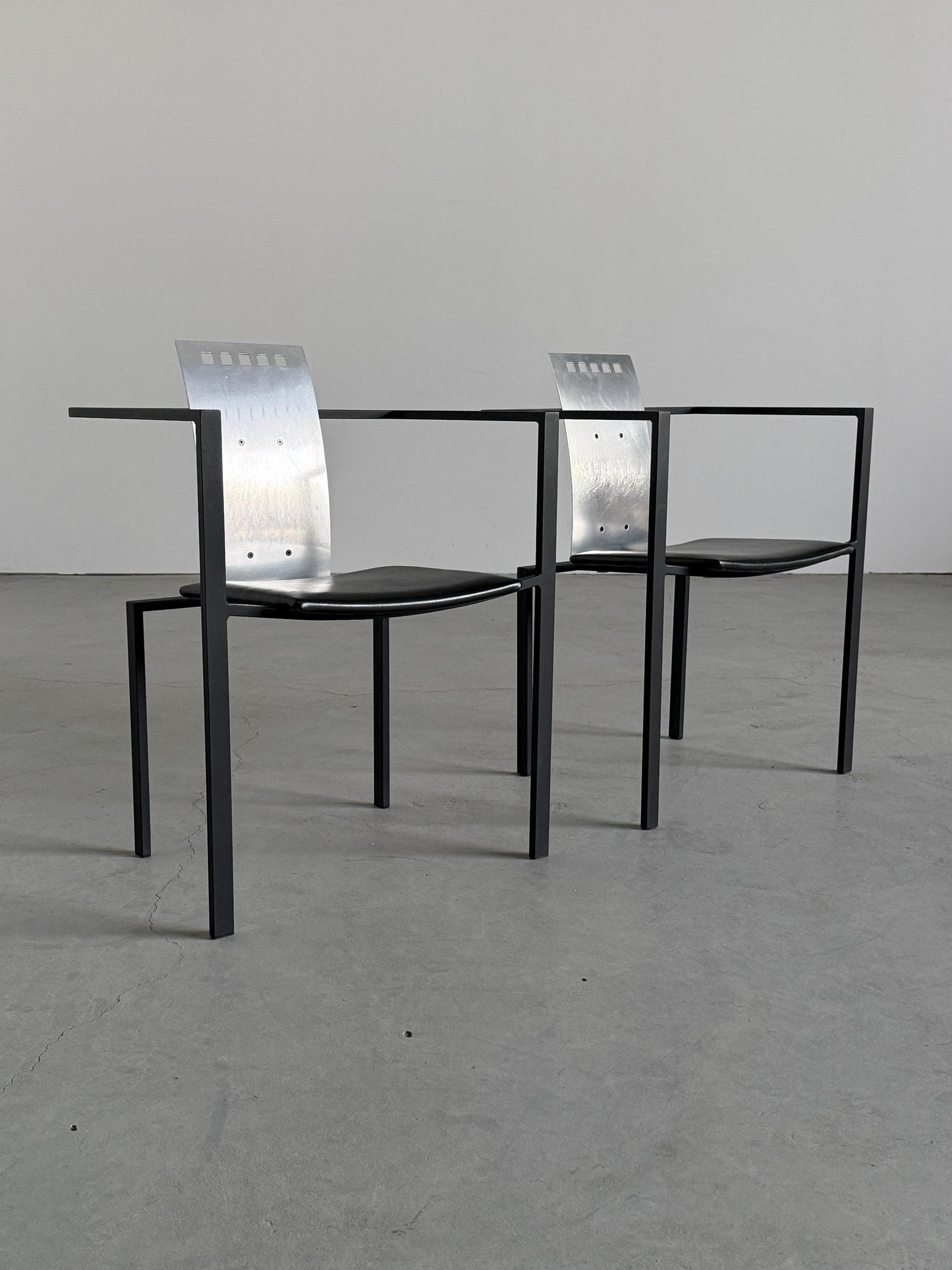 Vintage Stuhl Set von 2 von Karl Friedrich Förster für KFF Memphis Design