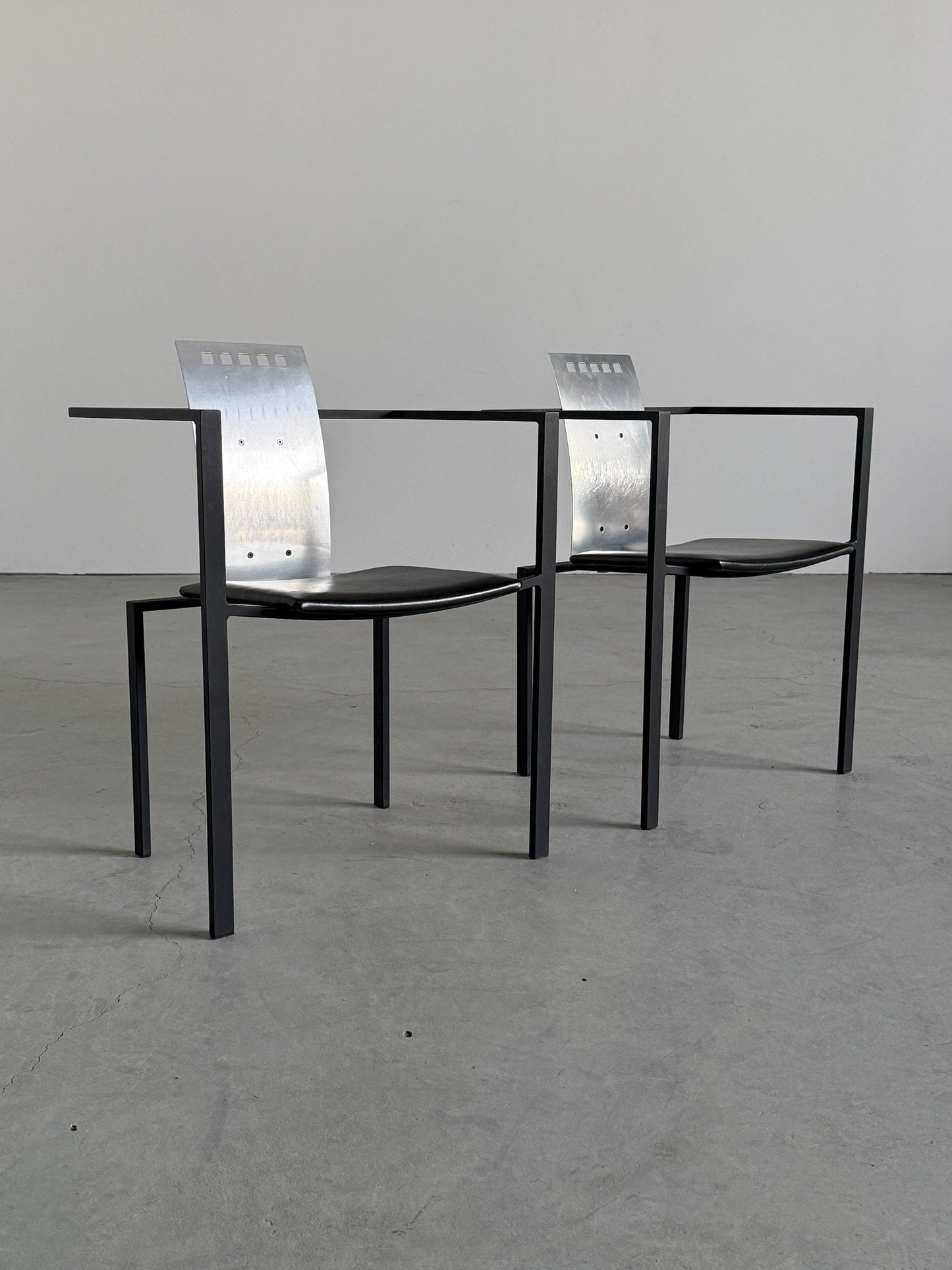 Vintage Stuhl Set von 2 von Karl Friedrich Förster für KFF Memphis Design