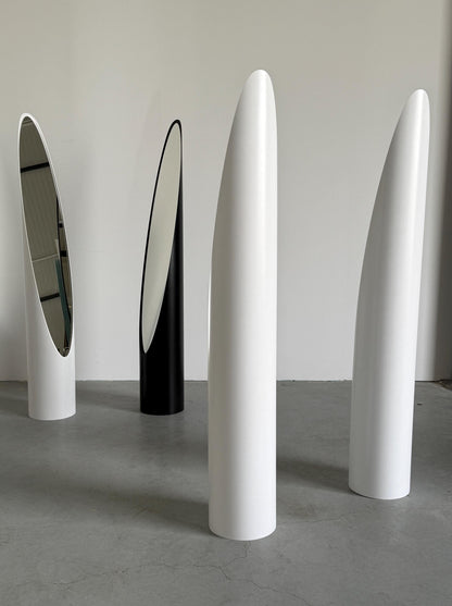 Vintage Spiegel Unghia von Rodolfo Bonetto für Bilumen