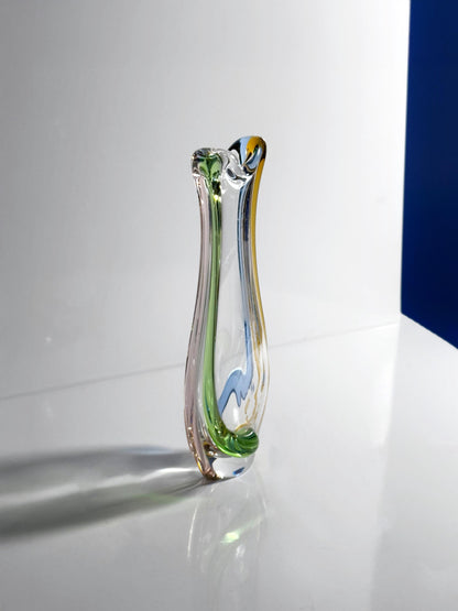 Vintage Vase Rhapsody von František Zemek für Sklo Union