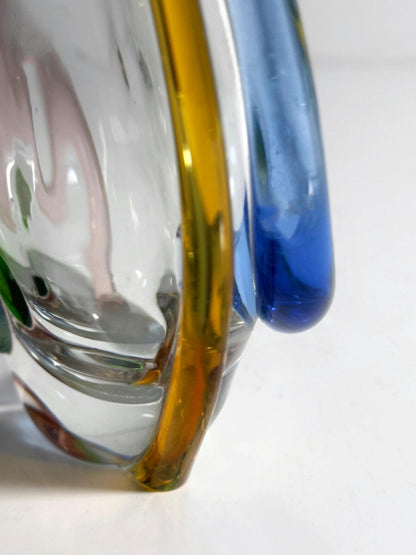 Vintage Vase Rhapsody von František Zemek für Sklo Union