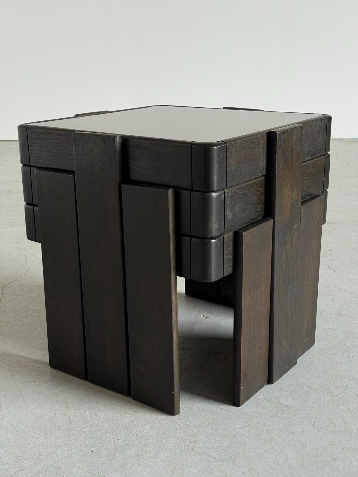 Vintage Satztisch Set von 3 von Gianfranco Frattini für Meblo