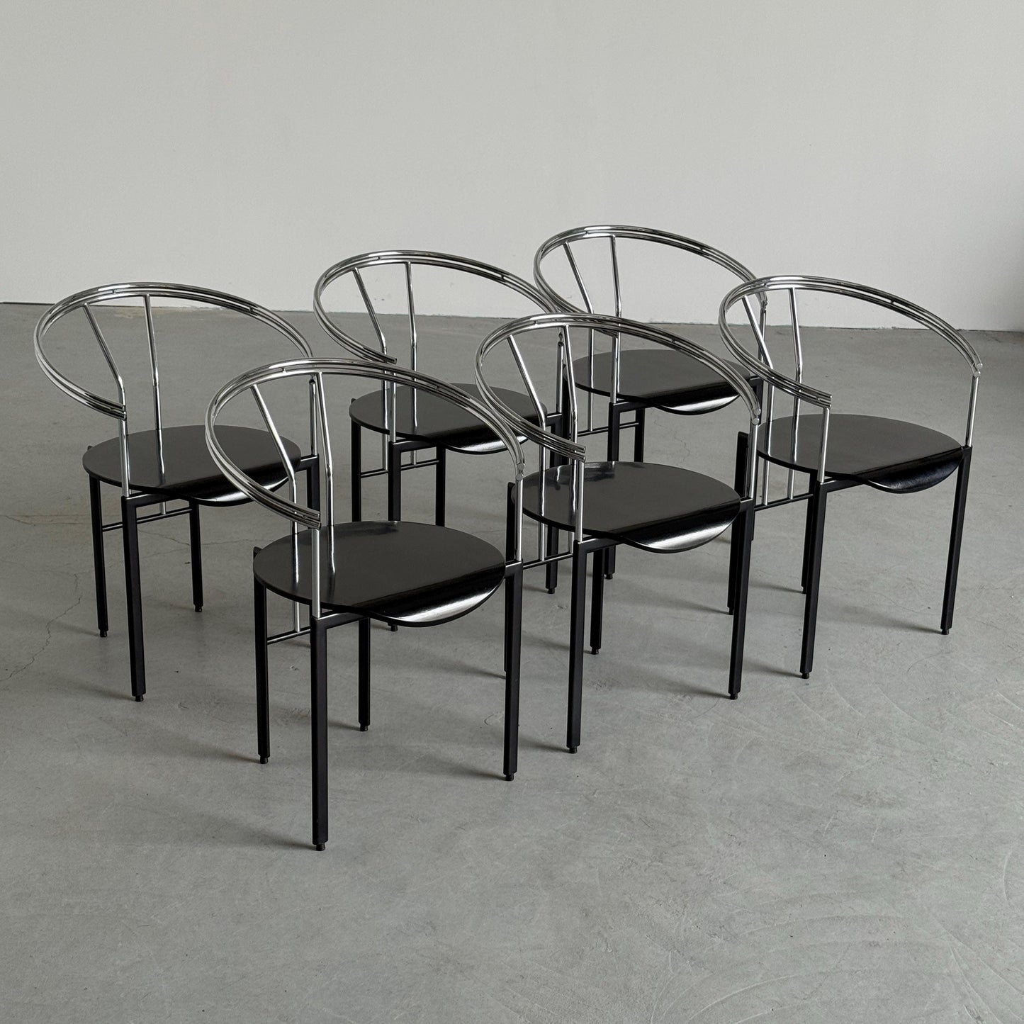 Vintage Armlehnstuhl Maya von Gian Vittorio Plazzogna für Cetera Set von 6