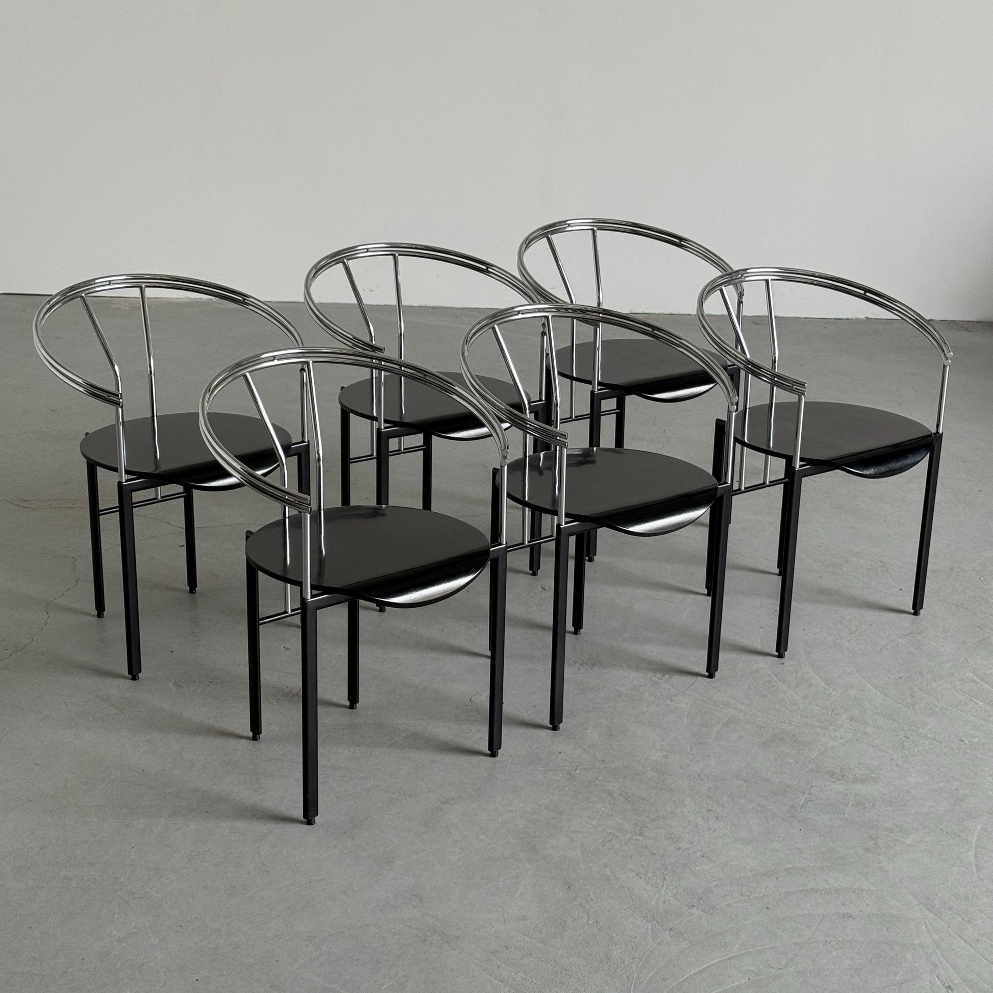 Vintage Armlehnstuhl Maya von Gian Vittorio Plazzogna für Cetera Set von 6