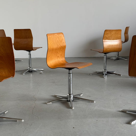 Vintage Drehstuhl von Pagholz verstellbar 1970er