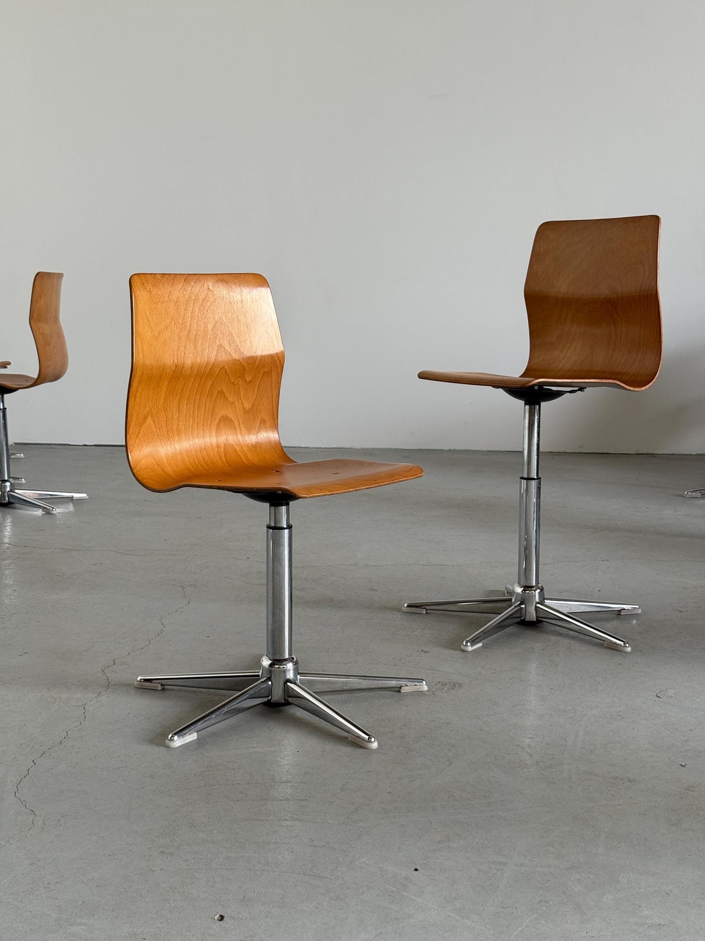 Vintage Drehstuhl von Pagholz verstellbar 1970er