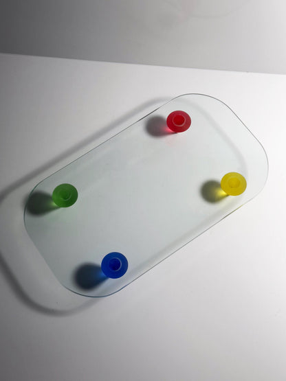 Vintage Servierplatte von Ettore Sottsass für Montana