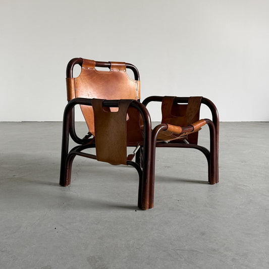 Vintage Safari Stuhl von Tito Agnoli für Bonacina