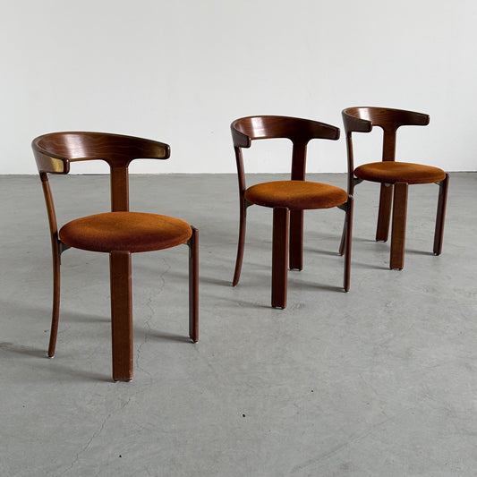 Vintage Stapelstuhl ‘Bull Horn’ von Bruno Rey für Kusch+Co