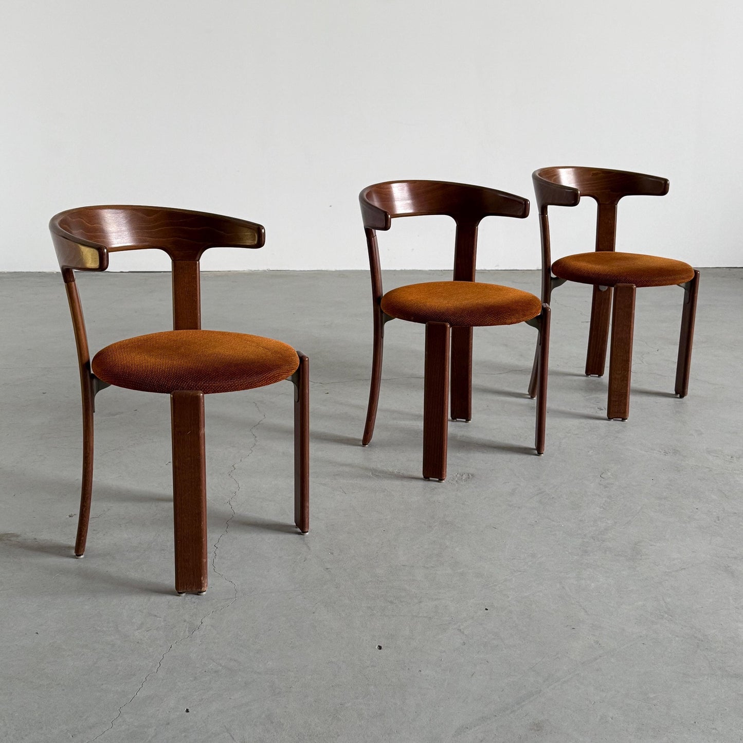 Vintage Stapelstuhl ‘Bull Horn’ von Bruno Rey für Kusch+Co