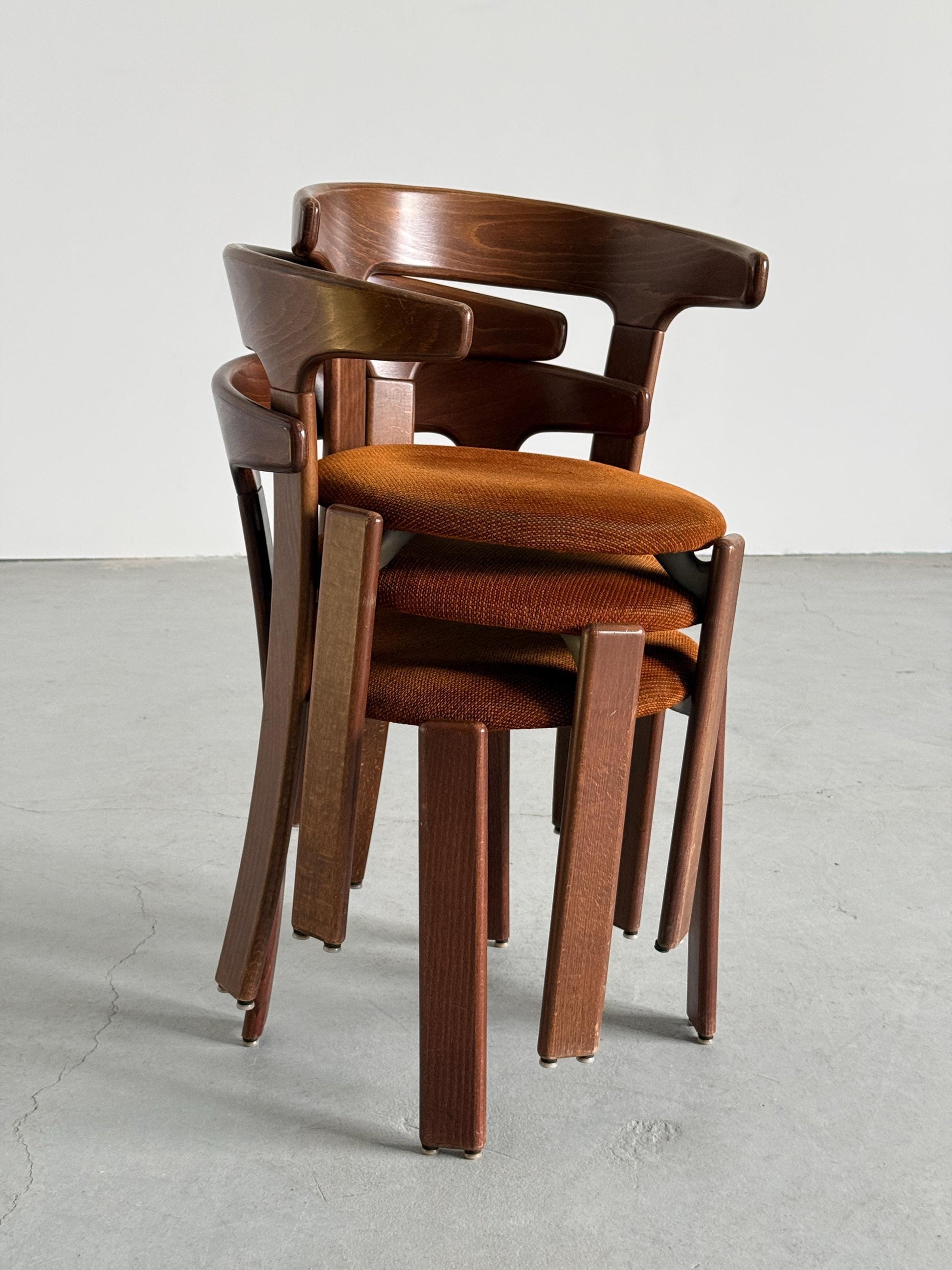 Vintage Stapelstuhl ‘Bull Horn’ von Bruno Rey für Kusch+Co