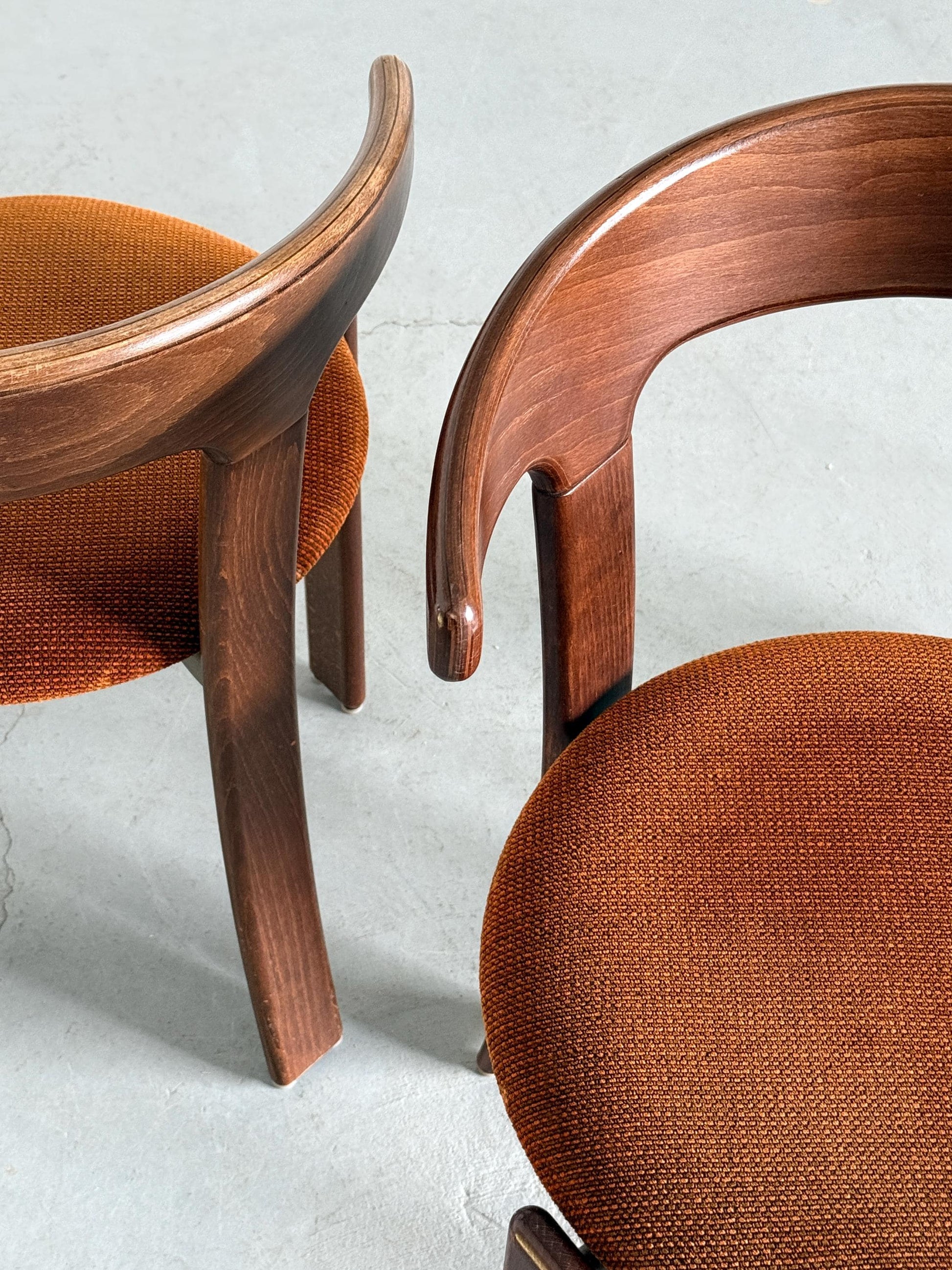 Vintage Stapelstuhl ‘Bull Horn’ von Bruno Rey für Kusch+Co