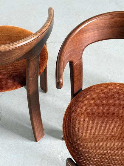 Vintage Stapelstuhl ‘Bull Horn’ von Bruno Rey für Kusch+Co