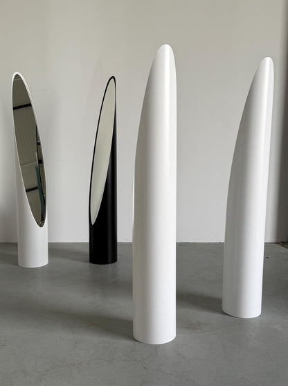 Vintage Spiegel Unghia von Rodolfo Bonetto für Bilumen