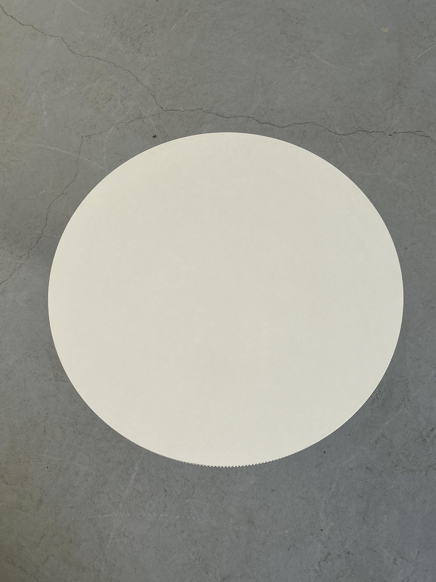 Vintage Tisch Kroma von Antonia Astori für Driade, hellblau schwarz weiß