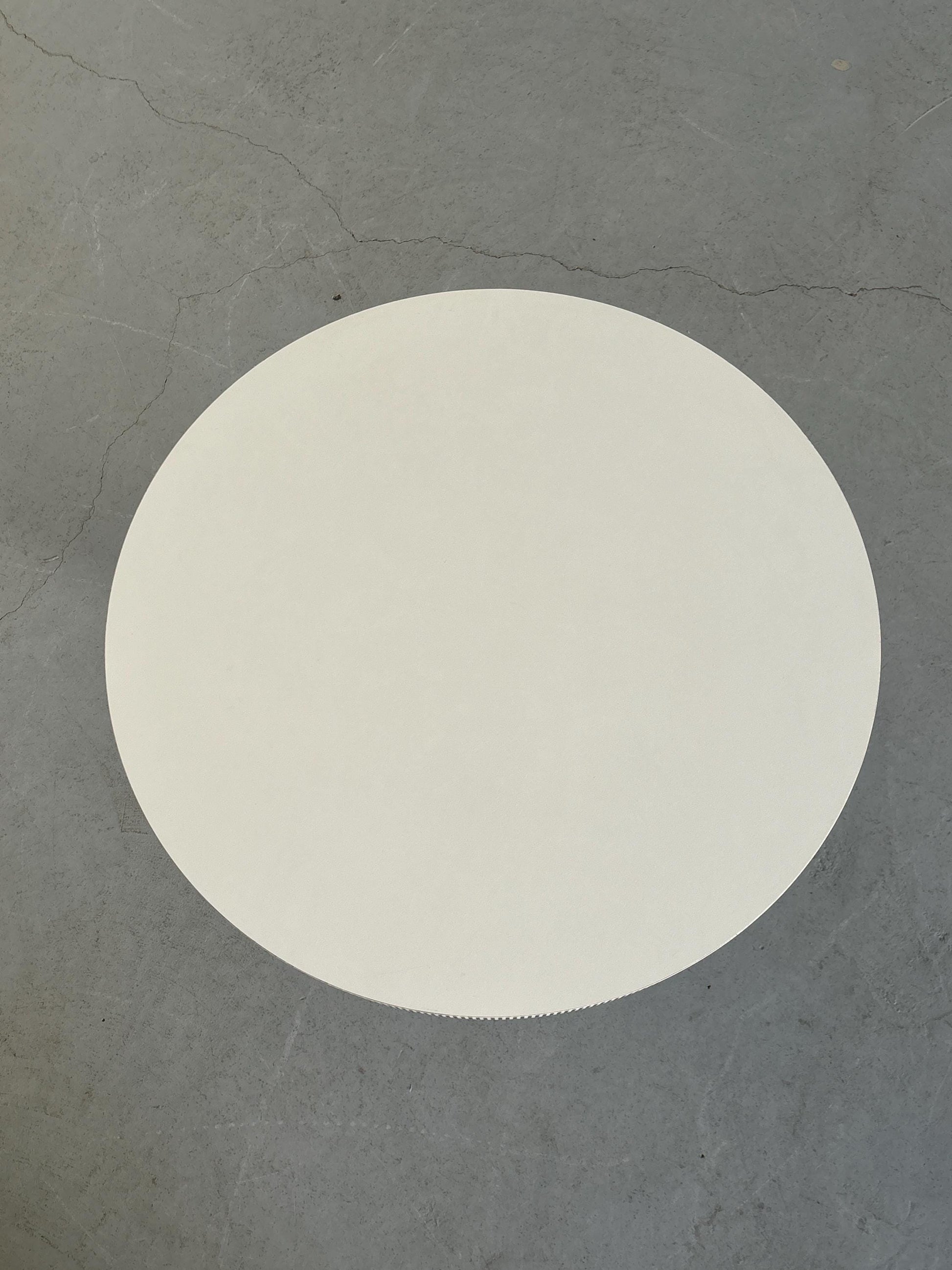 Vintage Tisch Kroma von Antonia Astori für Driade, hellblau schwarz weiß