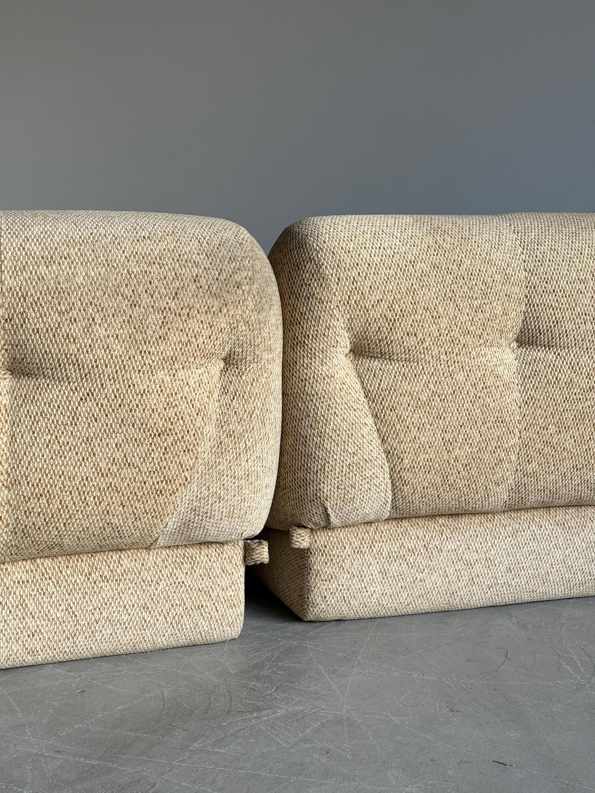 Vintage Sofa Nuvolone von Rino Maturi für MIMO Padova grau