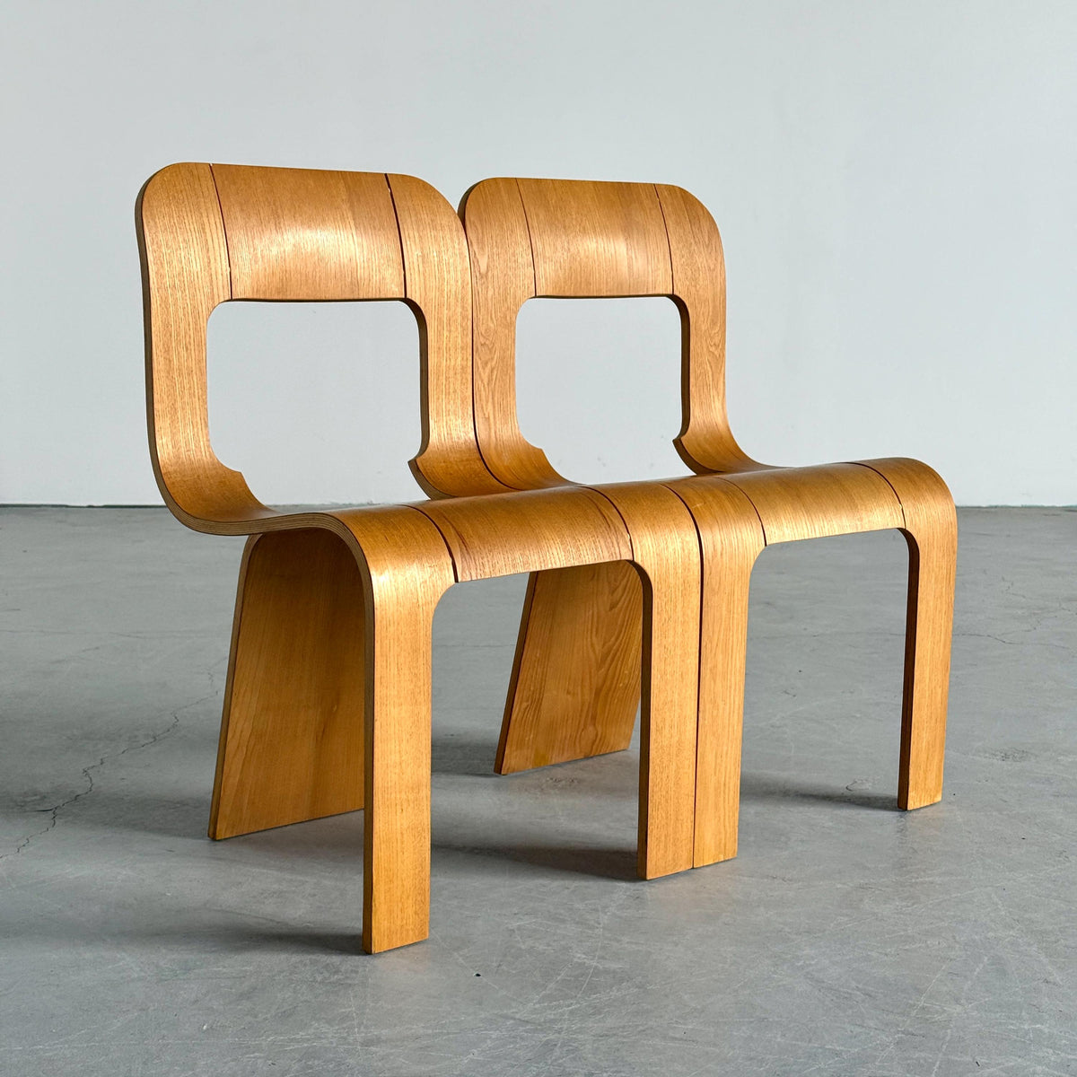 Vintage Stuhl 'Esse' von Gigi Sabadin für Stilwood Set von 2