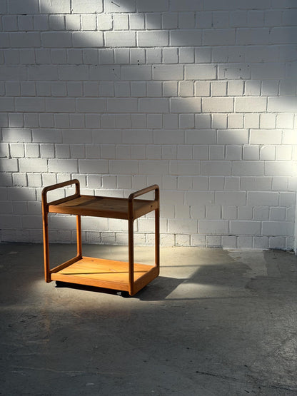 Vintage Tisch von Poul Cadovius für Cado warmer Holzton