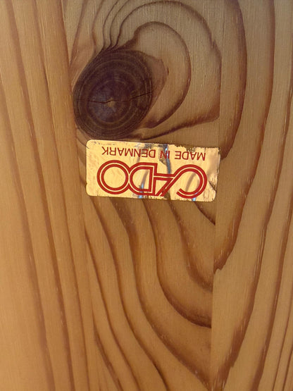 Vintage Tisch von Poul Cadovius für Cado warmer Holzton