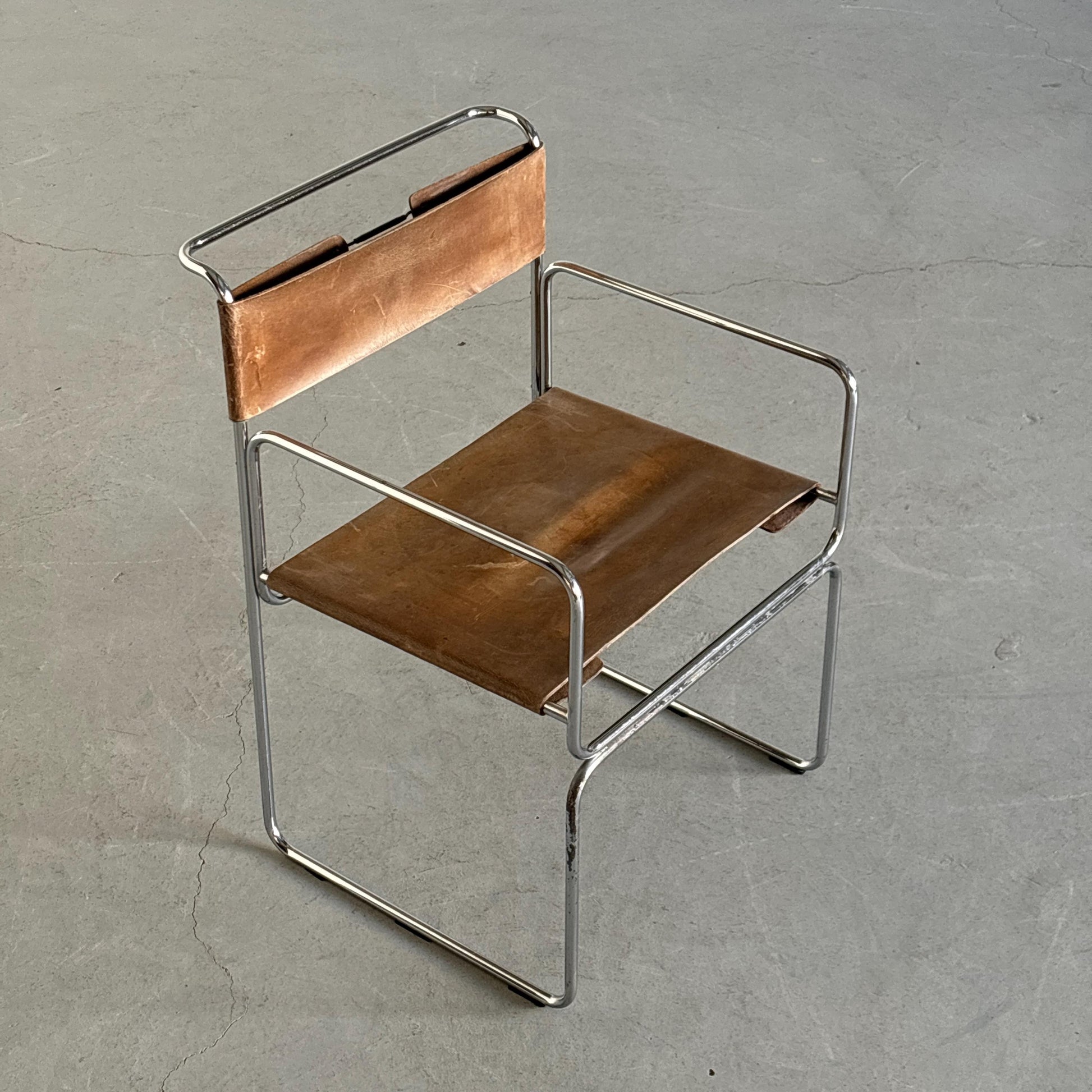 Vintage Sessel Libellula von Giovanni Carini für Planula Braun