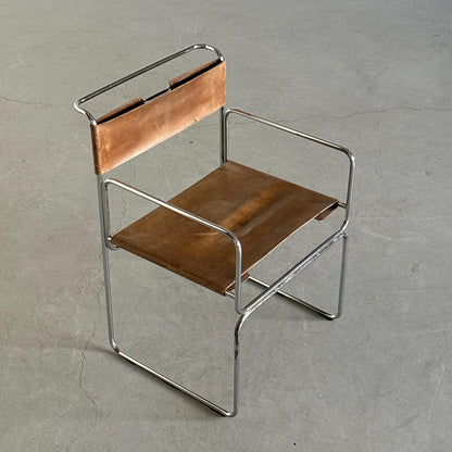 Vintage Sessel Libellula von Giovanni Carini für Planula Braun