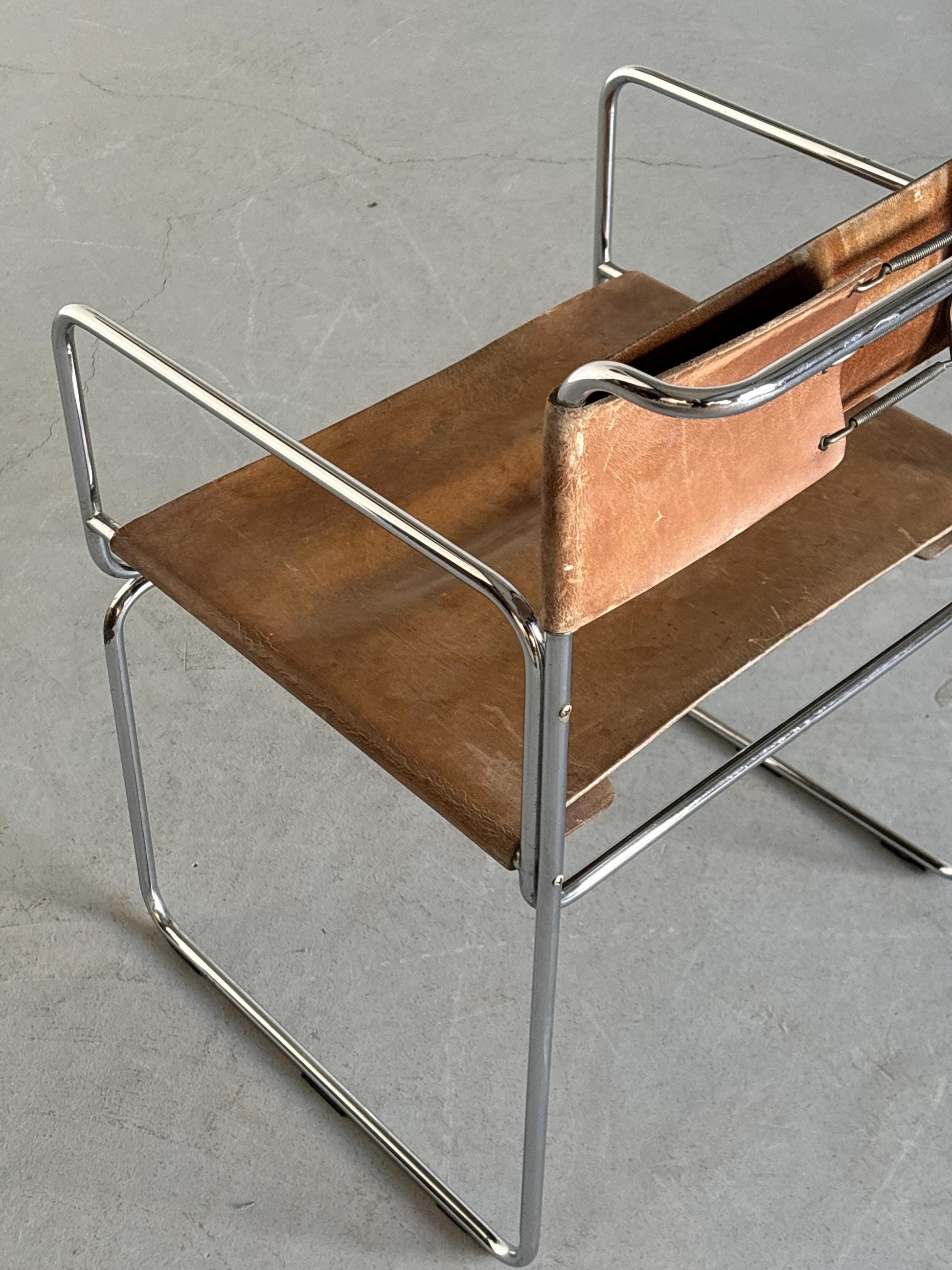 Vintage Sessel Libellula von Giovanni Carini für Planula Braun