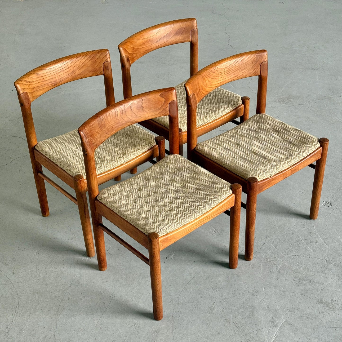 Vintage Esszimmerstuhl von Bramin für Bramin Teak natur, neutraler Ton