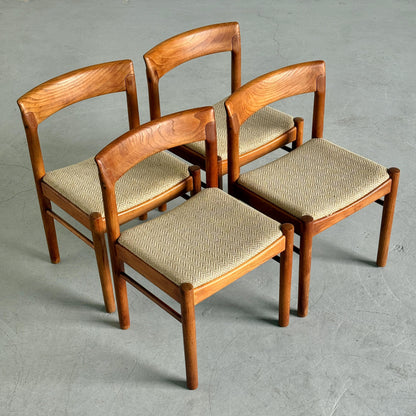 Vintage Esszimmerstuhl von Bramin für Bramin Teak natur, neutraler Ton