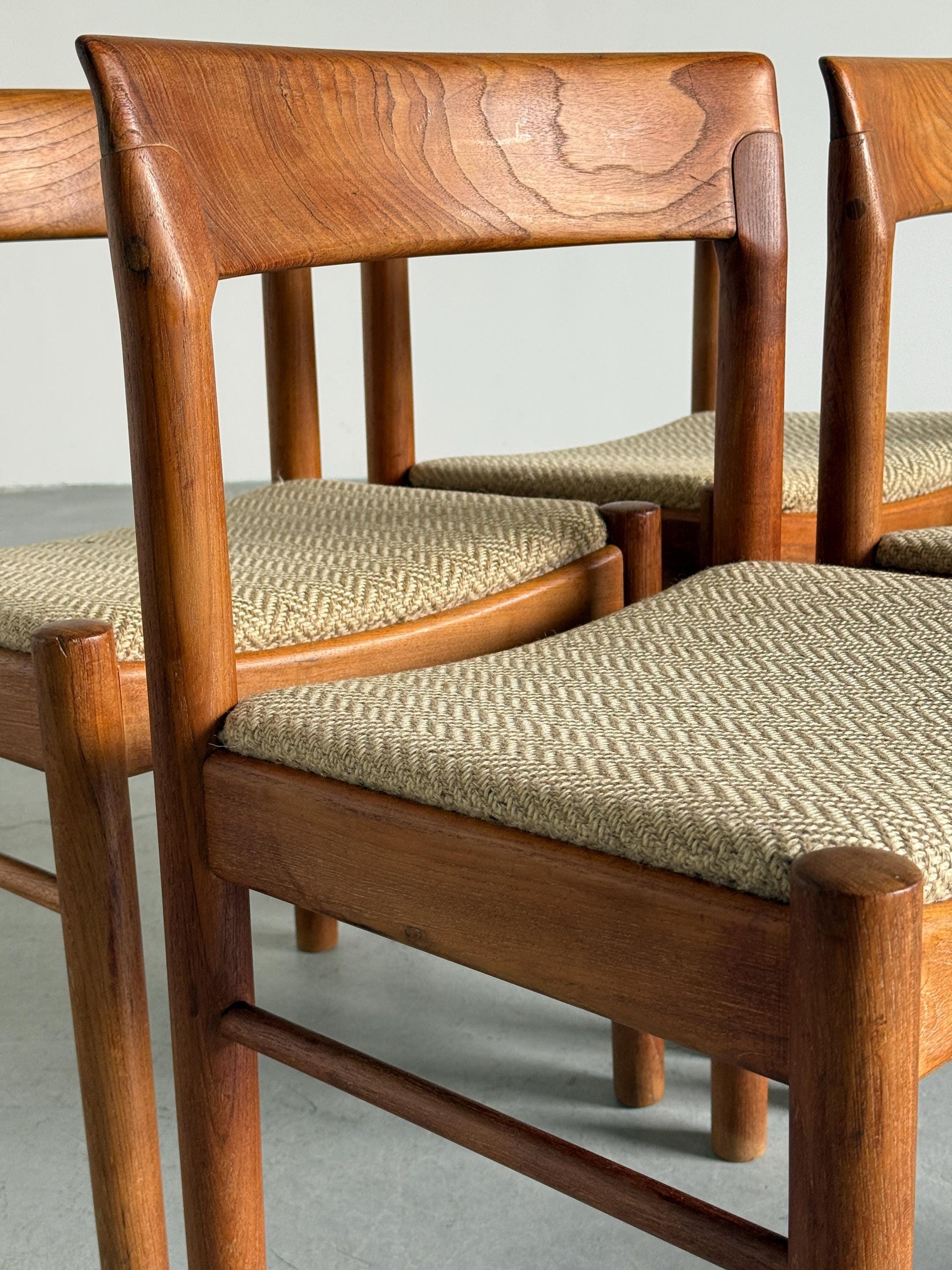 Vintage Esszimmerstuhl von Bramin für Bramin Teak natur, neutraler Ton