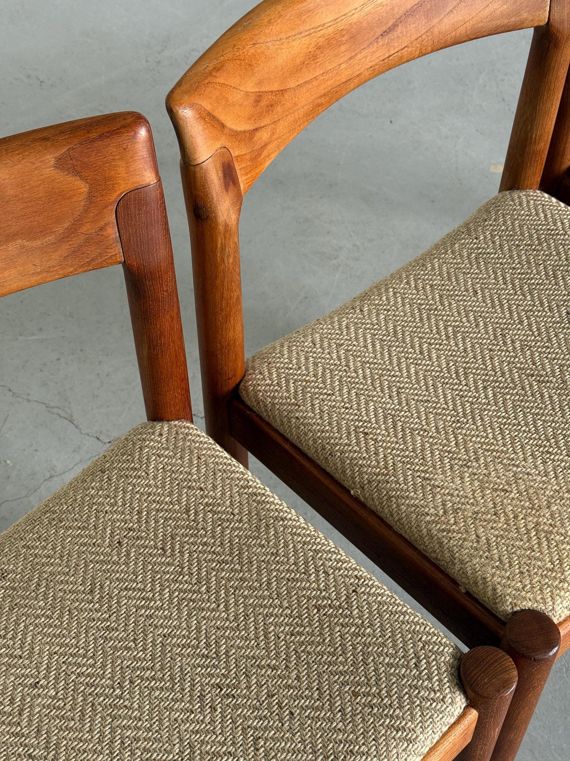Vintage Esszimmerstuhl von Bramin für Bramin Teak natur, neutraler Ton