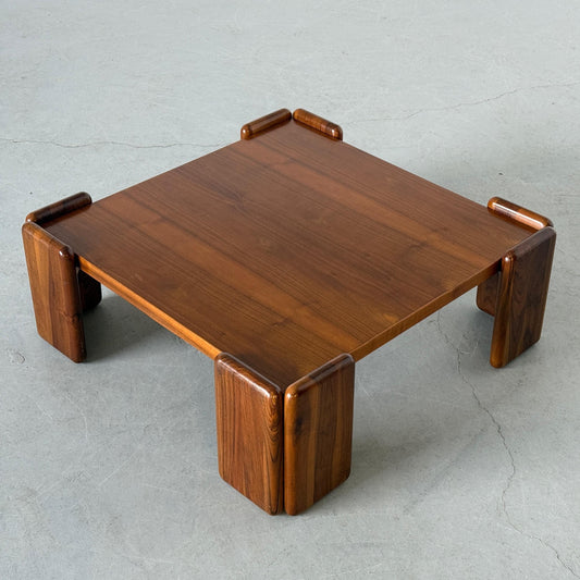 Vintage Couchtisch Sapporo von Mario Marenco für Mobilgirgi Walnuss