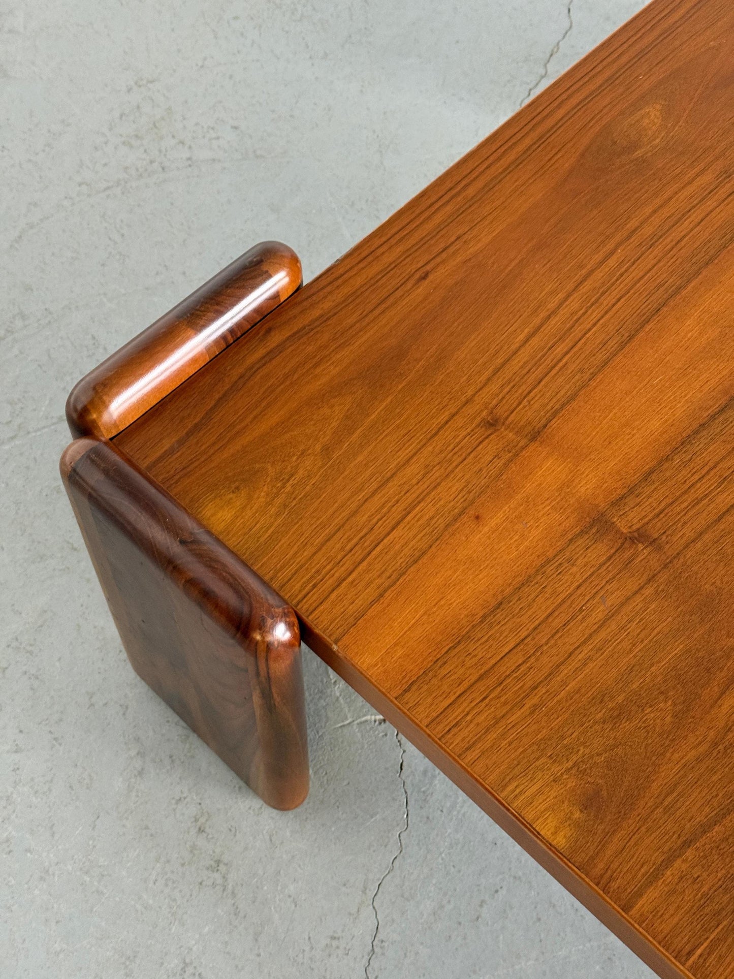 Vintage Couchtisch Sapporo von Mario Marenco für Mobilgirgi Walnuss