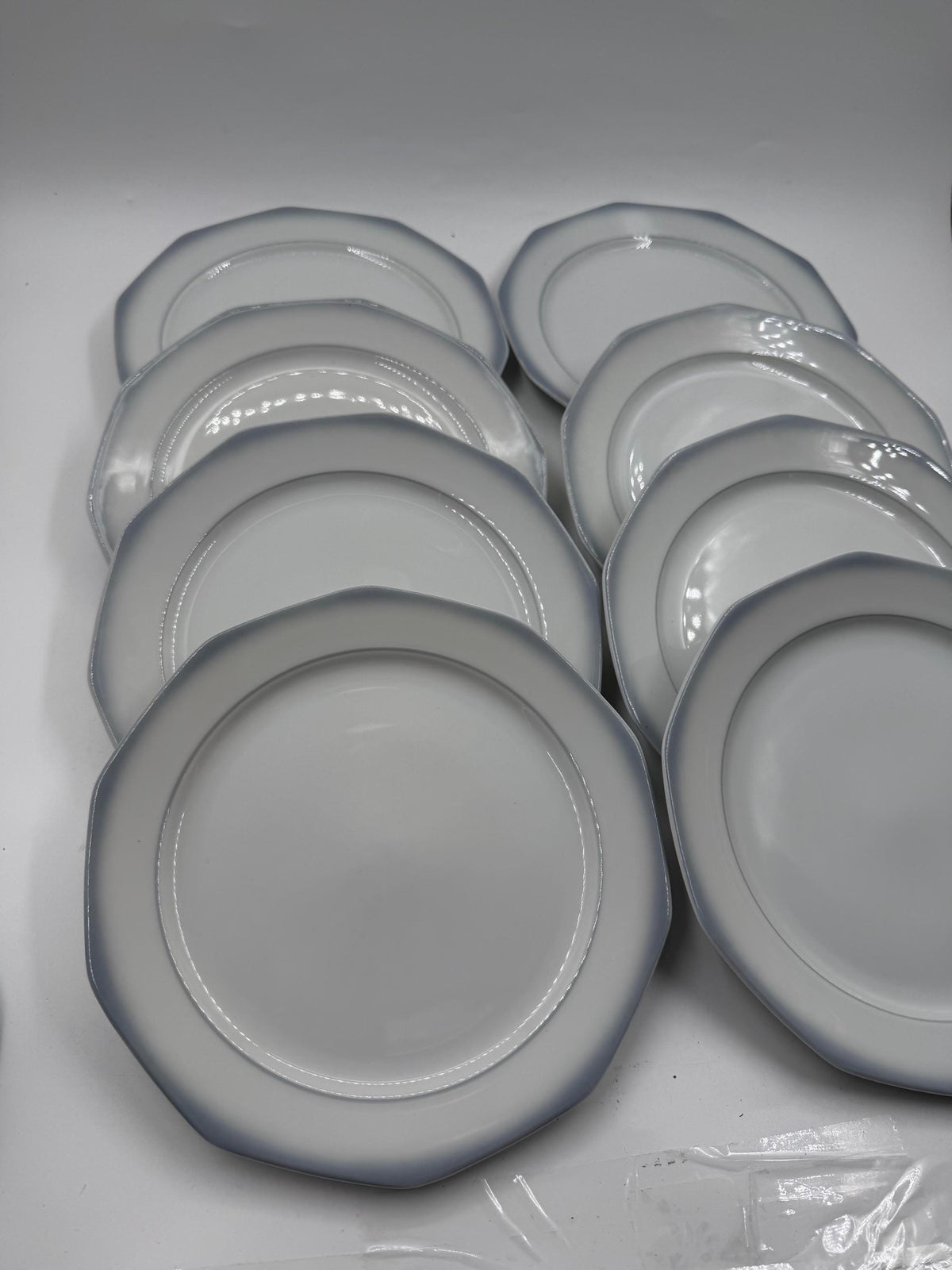 Vintage Kaffeeservice von Winterling Marktleuthen für 8 Personen 29-teilig Weiß Porzellan