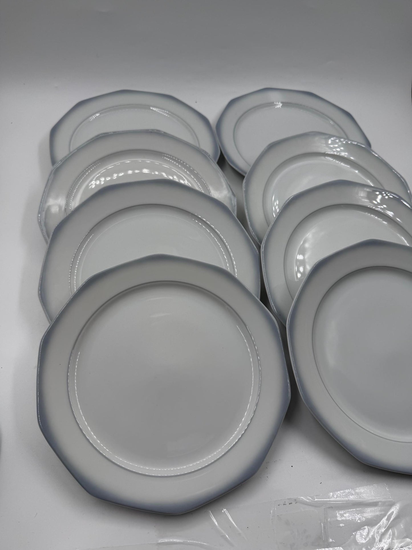 Vintage Kaffeeservice von Winterling Marktleuthen für 8 Personen 29-teilig Weiß Porzellan