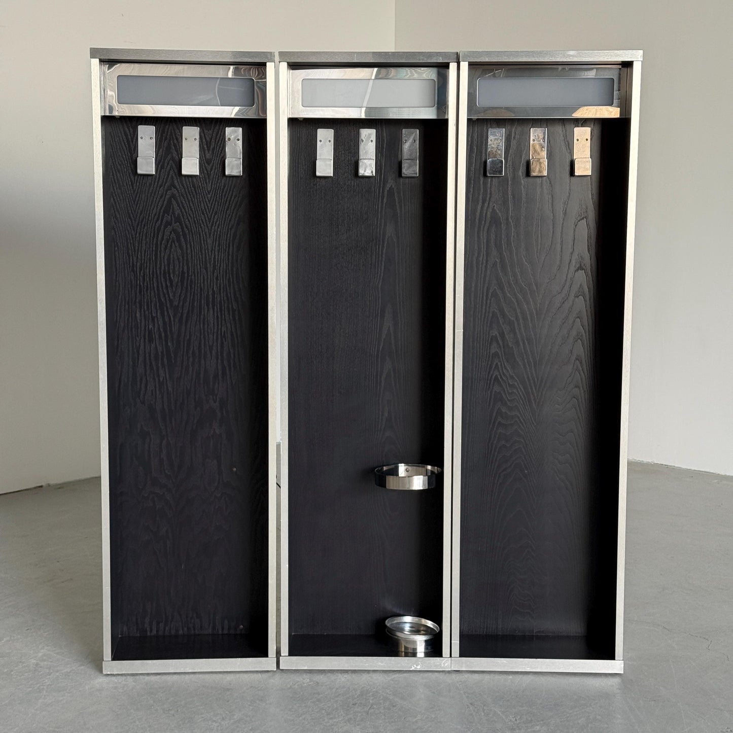 Vintage Garderobe mit Beleuchtung für Italien Vintage 1970er, freistehend