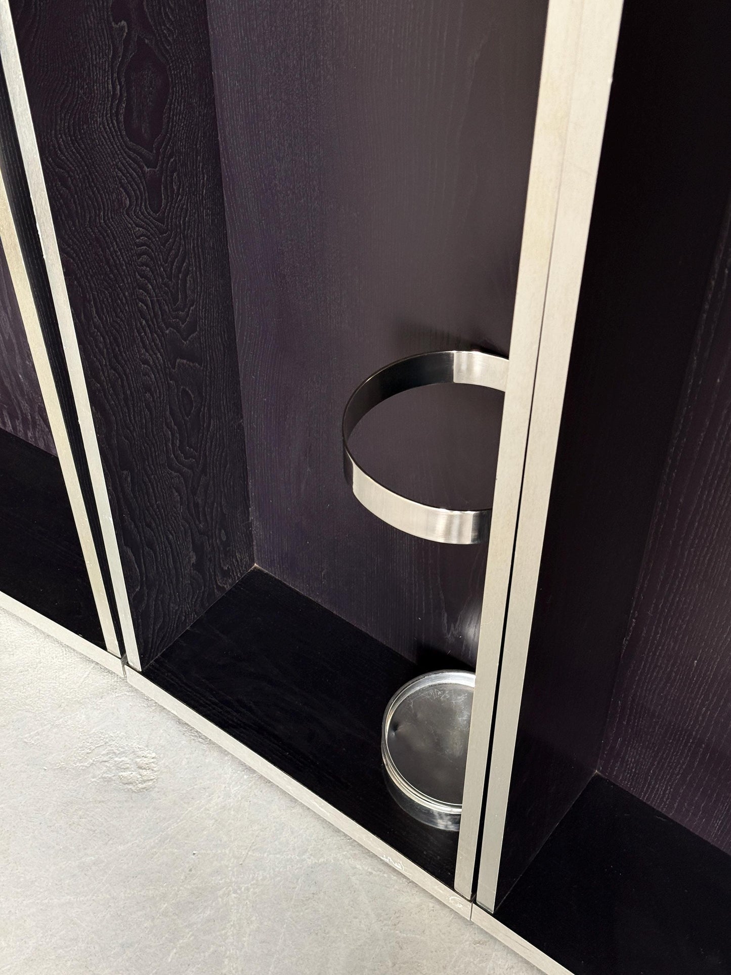 Vintage Garderobe mit Beleuchtung für Italien Vintage 1970er, freistehend