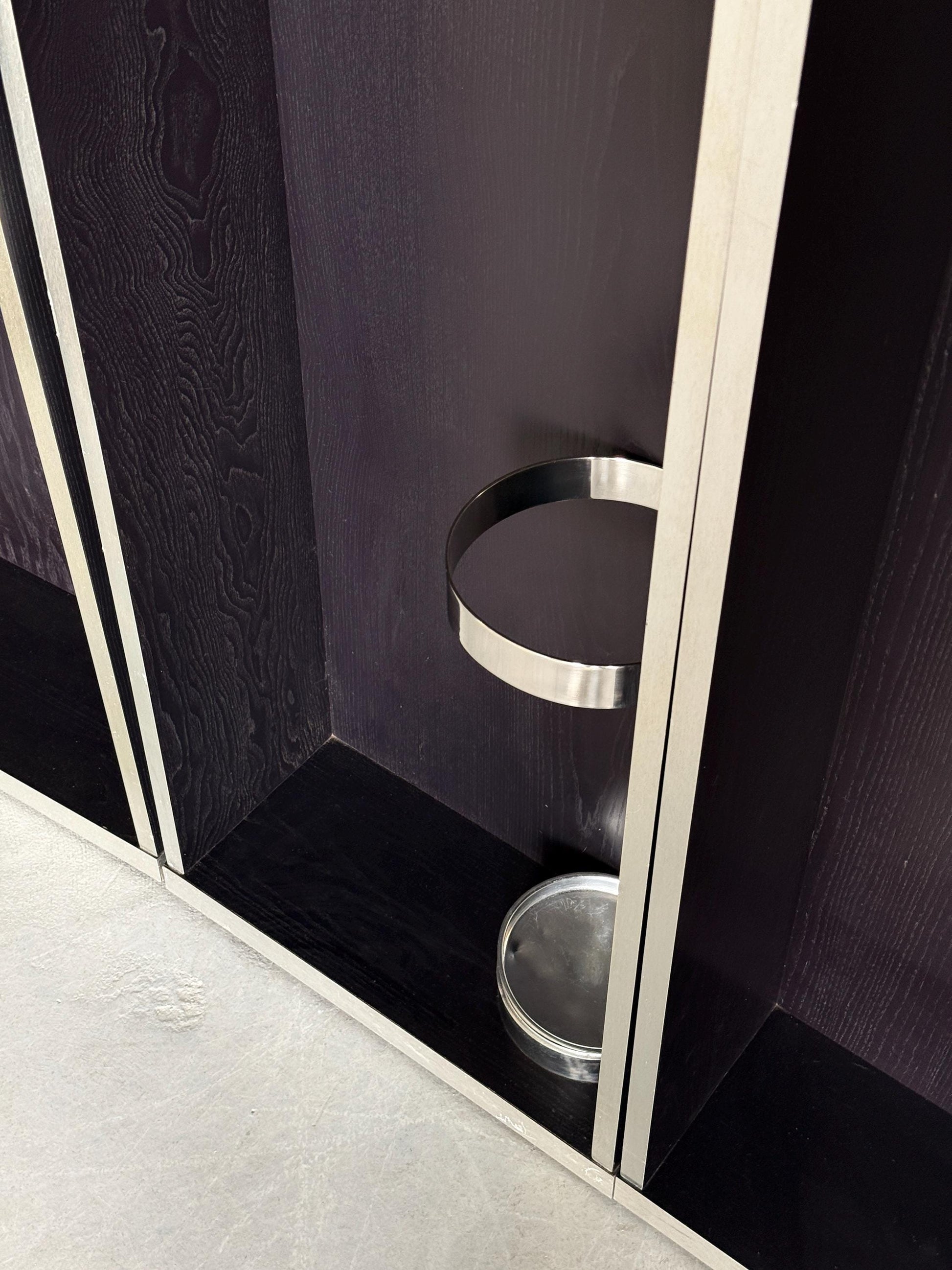 Vintage Garderobe mit Beleuchtung für Italien Vintage 1970er, freistehend