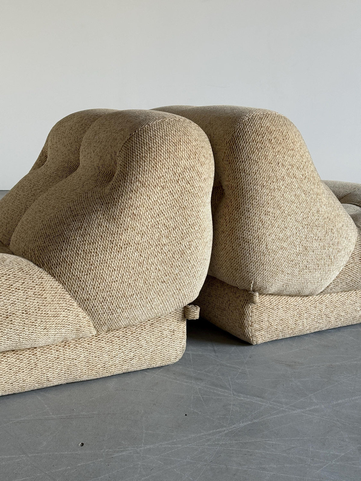 Vintage Sofa Nuvolone von Rino Maturi für MIMO Padova grau