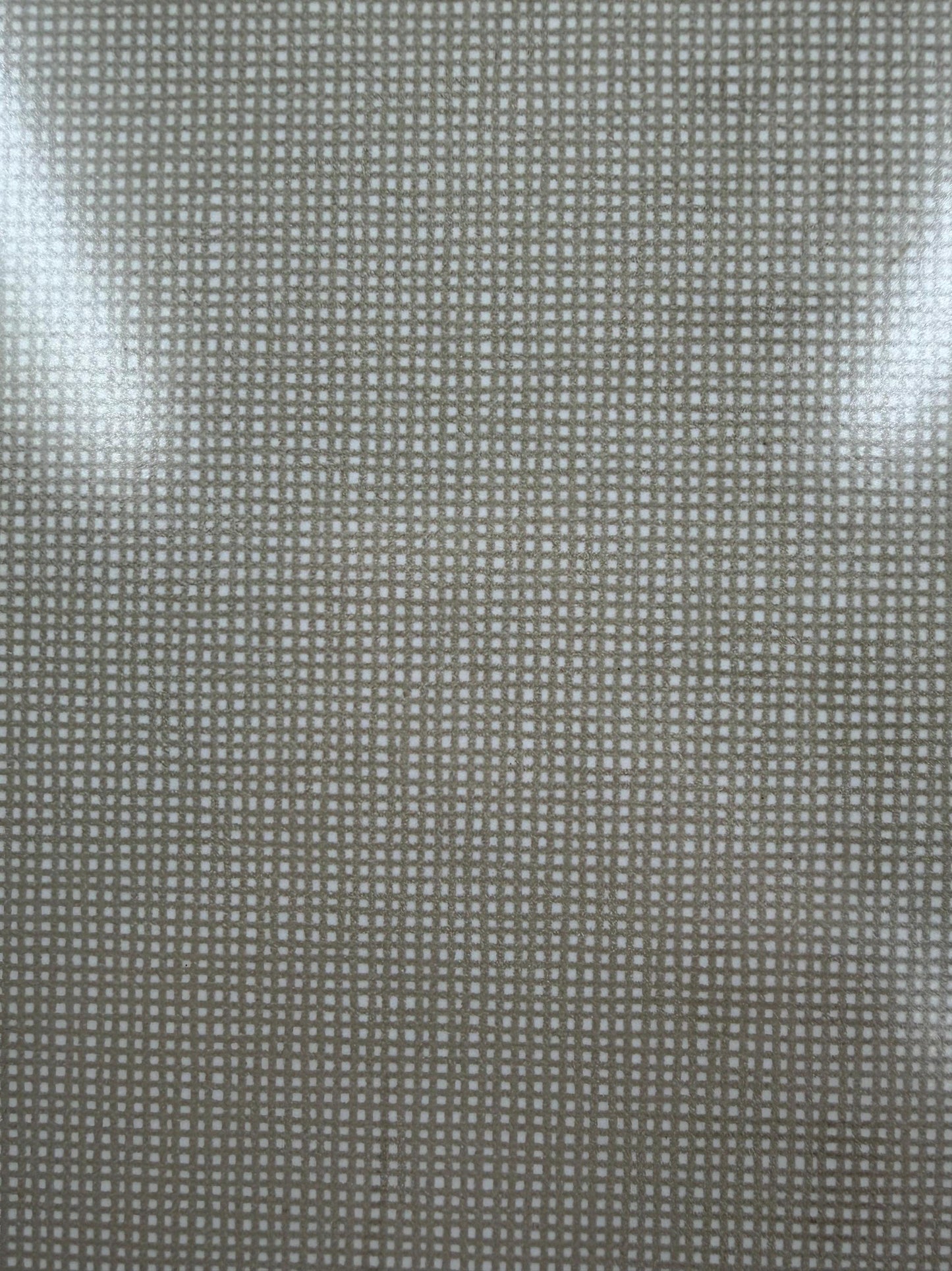 Vintage Serviertablett Gittermuster beige schwarz Metalltablett Retro Vintage-Bar Unterlage