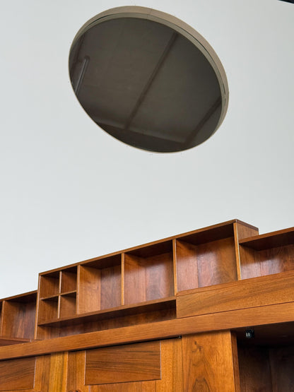 Vintage Sideboard Pranzo 602 von Silvio Coppola für Bernini Walnuss