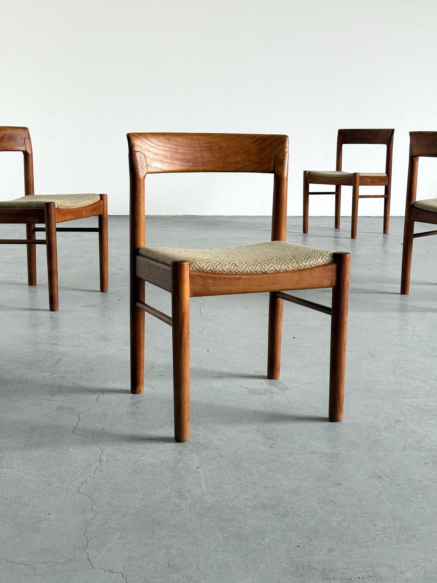 Vintage Esszimmerstuhl von Bramin für Bramin Teak natur, neutraler Ton