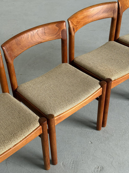 Vintage Esszimmerstuhl von Bramin für Bramin Teak natur, neutraler Ton
